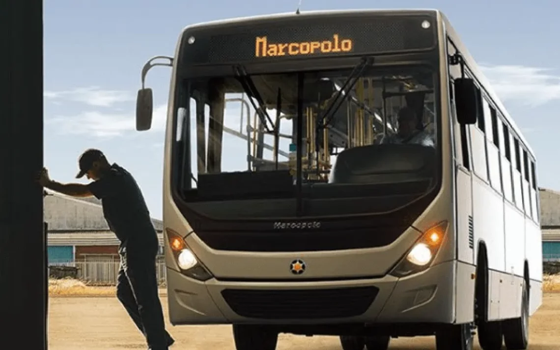 fabricante, gaúcha, empresa, de ônibus;